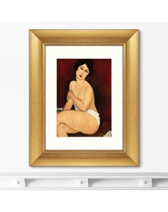 Репродукция картины в раме La belle Romaine 1917г Размер картины 40 5х50 5см Картины в квартиру