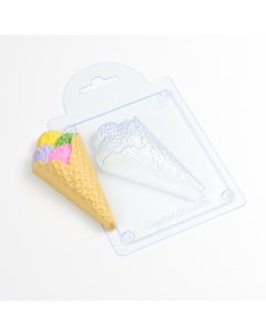 Форма для шоколада пластиковая мороженое в рожке Anymolds