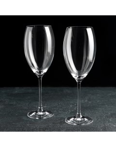 Набор бокалов для вина Грандиосо 600 мл 2 шт Crystal bohemia
