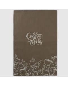 Салфетка сервировочная Coffee 40 х 60 см хлопок коричневая Asil