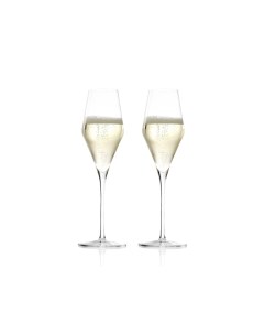 Парные фужеры для шампанского 292мл Quatrophil Flute Champagne 2310029 2 Stolzle