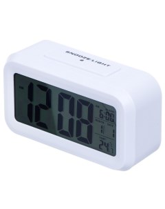 Часы будильник настольные 13 5х7 5 см прямоугольные пластик Электрон Y4 5212 Lonomo