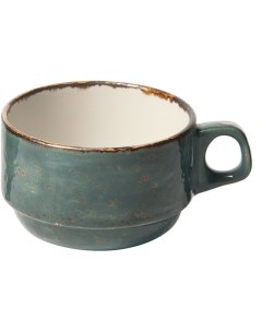 Чашка чайная Крафт Блю 285мл 90х90х65мм фарфор синий Steelite
