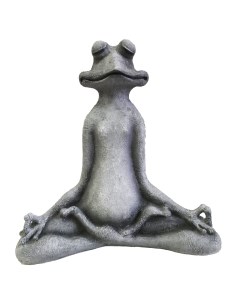 Фигура Лягушка йог на шпагате камень 17х21х11см Хорошие сувениры