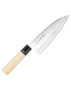 Кухонный нож Киото универсальный односторонняя заточка сталь 28 5 см 4072468 Sekiryu