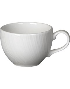 Чашка Спайро чайная 228мл 90х90х60мм фарфор белый Steelite