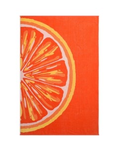 Полотенце махровое Grapefruit 100х150 см оранжевый хлопок 100 460 гр м2 Cleanelly