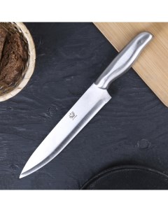 Нож кухонный Металлик лезвие 20 5 см Nobrand