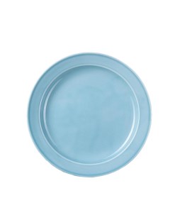 Тарелка мелкая Акварель d 24 см цвет голубой Башкирский фарфор