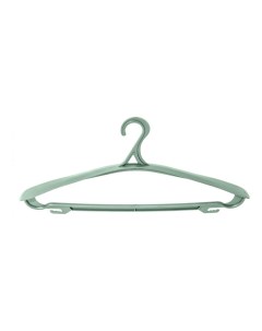 Вешалка для одежды Архимед с широкими плечами р 50 52 зеленая Nobrand