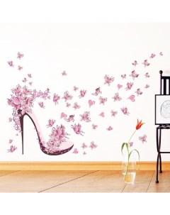 Наклейки на стену Туфелька золушка 45х60 см Animal world