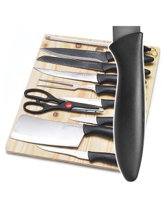 Набор ножей с разделочной доской 11 предметов нержавеющая сталь 26996 Mayer&boch