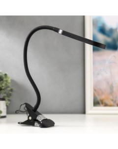 Настольная лампа 16284 1 LED 7Вт USB черный Risalux