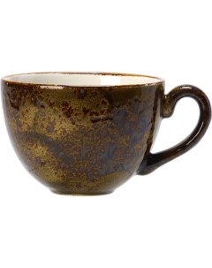 Чашка чайная Крафт Браун 228мл 90х90х60мм фарфор коричневый бежевый Steelite