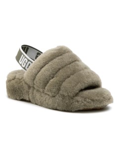 Тапочки W Fluff Yeah Slide 1095119 Зеленый 41 EU Ugg