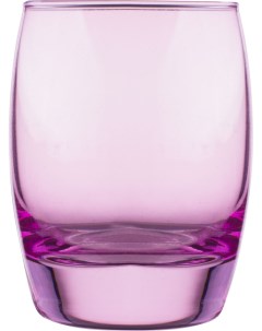 Стакан Энжой Лофт 350мл 68х68х105мм стекло розовый Pasabahce