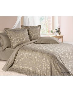 Комплект постельного белья 2 спальный с евро Эстетика Брианза сатин жаккард Ecotex