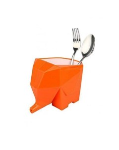 Органайзер для столовых приборов в форме слоника Kitchen Drain device Цвет Оранжевый Markethot
