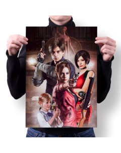 Плакат А3 Принт Resident Evil Резидент Эвил 5 Migom