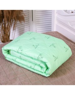 Одеяло Бамбук облегченое 172х205 см вес 960гр микрофибра 150г м 100 полиэстер Адель