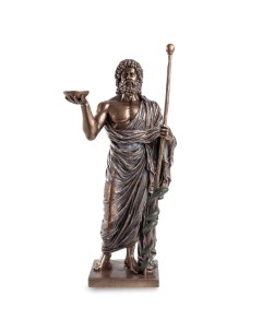 Статуэтка Асклепий бог медицины и врачевания Veronese