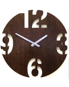 Часы Настенные часы CL 40 1 Numbers Brown Castita