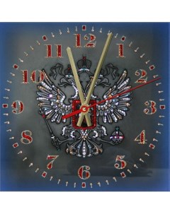 Часы с кристаллами Swarovski Герб РФ Хрустальные подарки