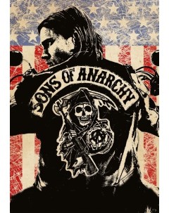 Постер к сериалу Сыны анархии Sons of Anarchy A3 Nobrand