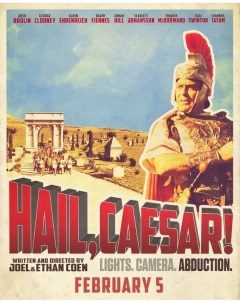 Постер к фильму Да здравствует Цезарь Hail Caesar A2 Nobrand