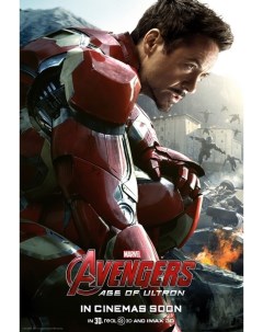 Постер к фильму Мстители Эра Альтрона The Avengers Age of Ultron A4 Nobrand
