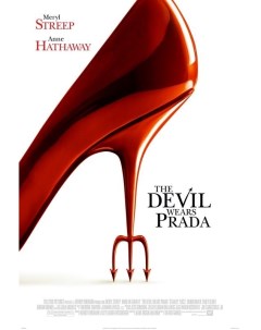 Постер к фильму Дьявол носит Prada The Devil Wears Prada 50x70 см Nobrand