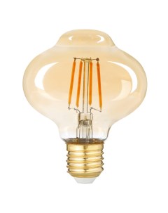 Лампа светодиодная THOMSON LED DECO FILAMENT TURNIP 4W 480Lm E27 80112 1800K GOLD Hiper