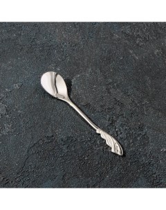 Ложка десертная Перо 12 5x2 5 см цвет серебро Magistro
