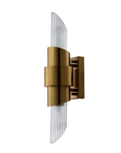 Бра JUSTO AP2 BRASS Crystal lux