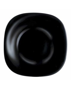 Тарелка обеденная Carine black стекло 26 см Luminarc