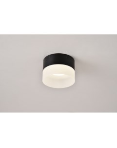 Точечный светильник встраиваемый светодиодный черно белый Firenze OML 103119 05 Omnilux
