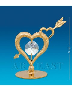Фигурка Сердце со стрелой Юнион AR 1293 113 602298 Crystal temptations