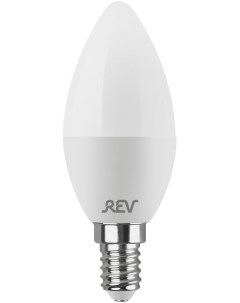 Лампа светодиоднаяC37 Е14 11W 4000K нейтральный белый свет 32511 6 Rev