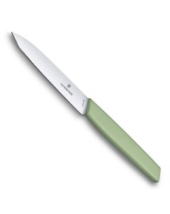 Нож кухонный Swiss Modern 6 9006 1042 стальной разделочный лезв 100мм прямая Victorinox