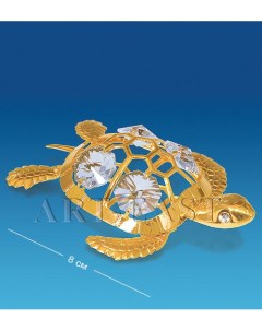 Фигурка Морская черепаха мал Юнион AR 3984 113 60633 Crystal temptations
