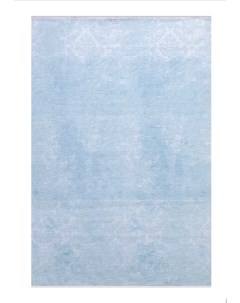 Ковер twinkle 120х180 безворсовый комнатный белый голубой на пол в гостиную Всековры