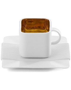 Кофейная пара 100 мл 1 шт для эспрессо белая Design Studio SYSTEM 163463 Cmielow