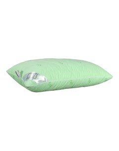 Подушка для сна пух лебяжий полиэстер бамбук 68x68 см Alvitek