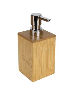 Дозатор для жидкого мыла для ванной для кухни Wood бамбук 250 мл Аквалиния