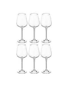 Набор бокалов для вина AMUNDSEN ARDEA 6 штук 330 мл 22 см Crystal bohemia