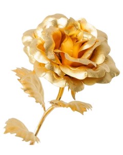 Искусственный цветок Роза GL RO 001 113 601280 Gold leaf