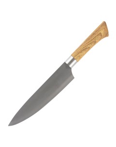 Нож с пластиковой рукояткой под дерево FORESTA поварской 20 см Mallony