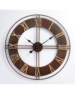 Часы настенные Лофт Алазея плавный ход d 60 см Mikhail moskvin