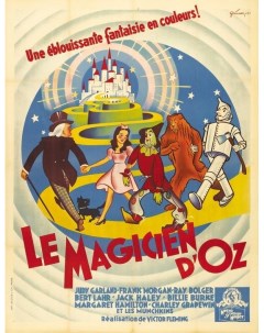 Постер к фильму Волшебник страны Оз The Wizard of Oz Оригинальный 76 2x101 6 см Nobrand