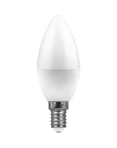 Лампа светодиодная LB 570 25798 9W 230V E14 2700K C37 упаковка 10 шт Feron